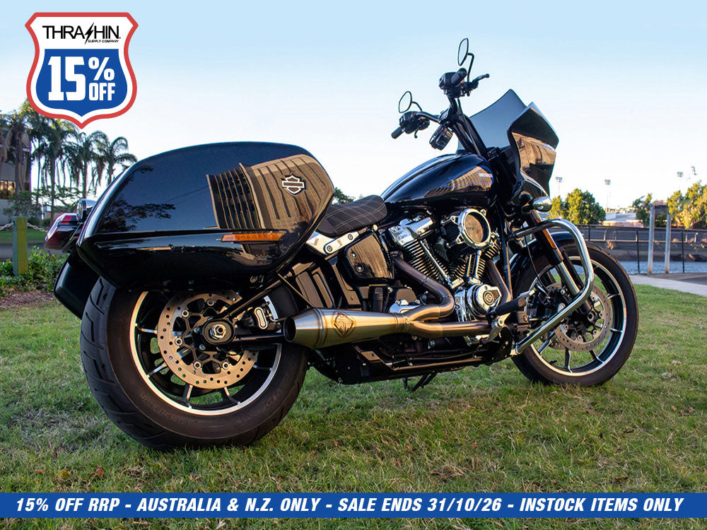 9.5in. Pull Back Thrashin Risers - Black. Fits 1in. Handlebar