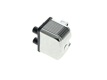 Ignition Coil - Chrome. Fits Big Twin 1970-1999 & Sportster 1971-2003 Models with Upgraded Single Fire Ignition