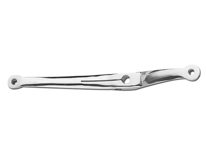 Splined Heel Toe Shift Lever - Chrome. Fits FL 1965-1984
