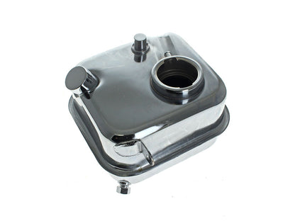 Oil Tank - Chrome. With Provision for Drop In Filter. Fits 4Spd Big Twin 1965-1982.