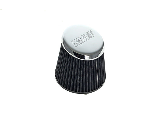 Air Filter Element - Chrome End Cap. Fits VO2 Falcon Air Cleaners
