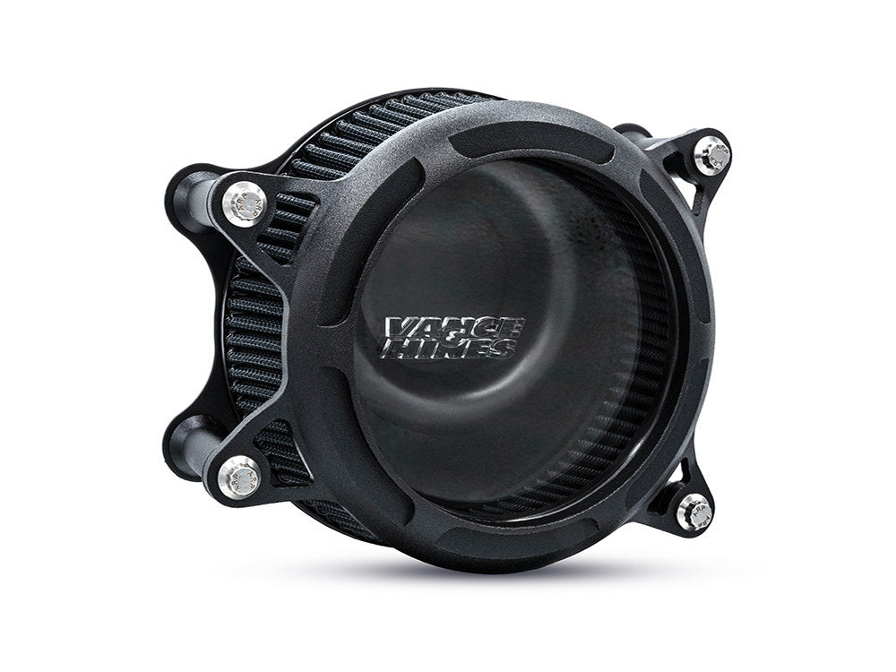 VO2 Insight Air Cleaner Kit - Wrinkle Black. Fits CVO Touring 2023up, Street Glide & Road Glide 2024up, Touring 2025up & Softail 2025up