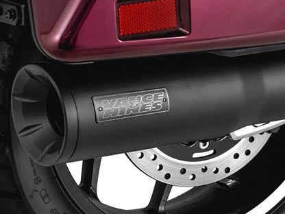 Hi-Output Slip-On Muffler - Black. Fits Honda CMX / Rebel 1100T 2023up