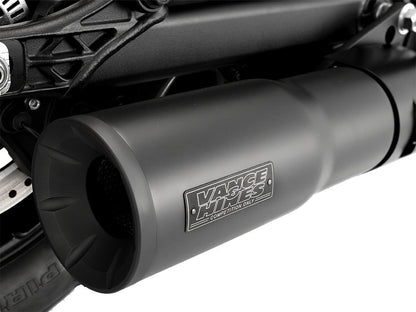 Hi-Output Slip-On Muffler - Black. Fits Indian Scout 2025up