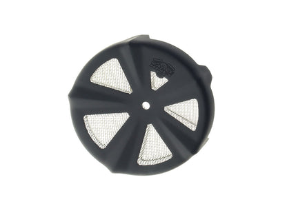 VO2 Skullcap Crown - Matte Black. Fits Vance & Hines VO2 Naked Air Intake