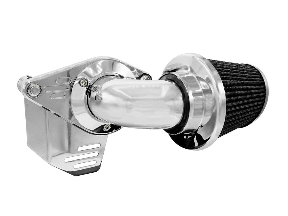 90deg VO2 Falcon Air Cleaner Kit - Chrome. Fits Touring 2017-2024 & Softail 2018-2024