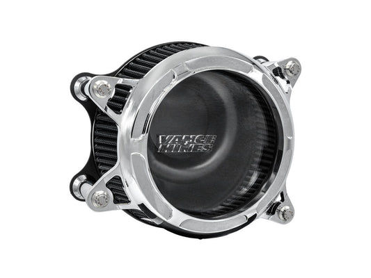 VO2 Insight Air Cleaner Kit - Chrome. Fits Touring 2017-2024 & Softail 2018-2024