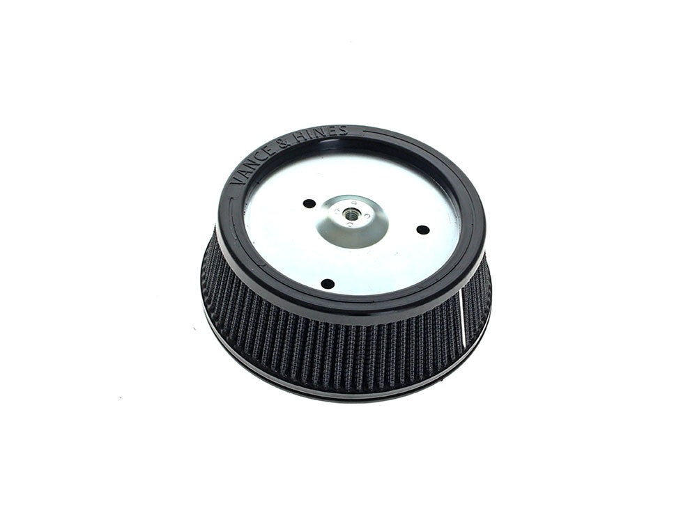 VO2 Naked Air Cleaner Kit. Fits Softail 2000-2015, Dyna 1999-2007, Touring 1999-2007 with CV Carb or Cable Operated Delphi EFI