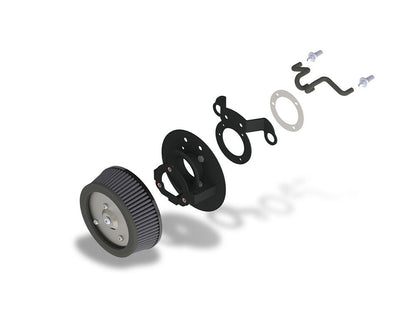 VO2 Naked Air Cleaner Kit. Fits Sportster 1988-2021. Requires Air Cleaner Cover.