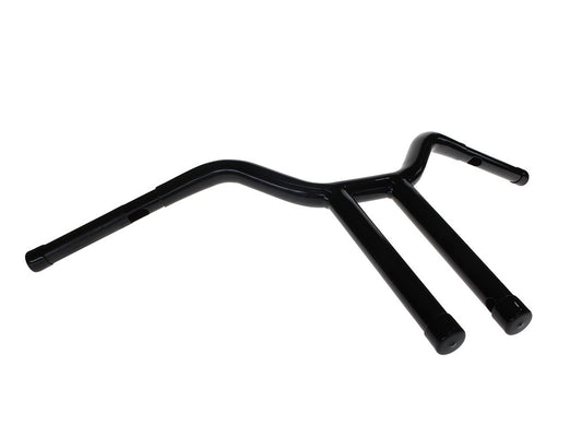 14in. x 1-1/4in. Chubby Psycho Street Fighter Handlebar - Gloss Black.