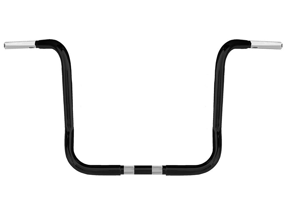14in. x 1-1/4in. Chubby Bagger Ape Handlebar - Gloss Black. Fits Ultra Models 1996-2024 and Street Glide 1996-2023