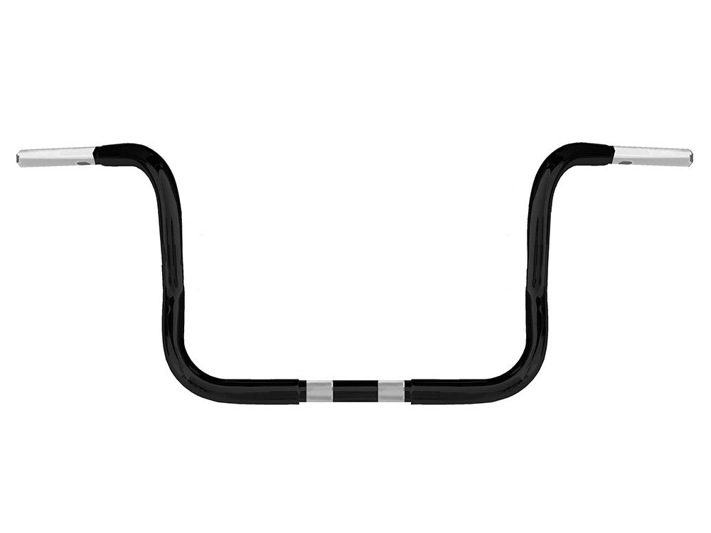 10in. x 1-1/4in. Chubby Bagger Ape Handlebar - Gloss Black. Fits Ultra Models 1996-2024 and Street Glide 1996-2023