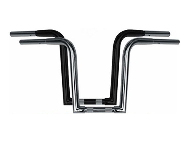 12in. x 1-1/4in. Chubby OutlawZ Ape Hanger Handlebar with Narrow Bottom - Chrome.