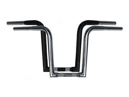 12in. x 1-1/4in. Chubby OutlawZ Ape Hanger Handlebar with Narrow Bottom - Chrome.