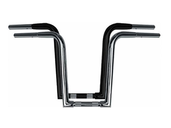 14in. x 1-1/4in. Chubby OutlawZ Ape Hanger Handlebar with Narrow Bottom - Chrome.