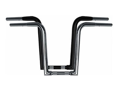 14in. x 1-1/4in. Chubby OutlawZ Ape Hanger Handlebar with Narrow Bottom - Chrome.