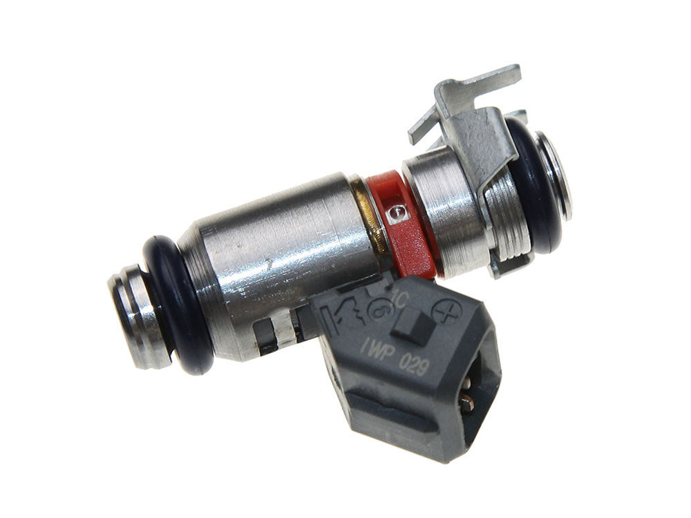 Fuel Injector 5.7g/s EV-1. Fits Touring 2002-2005 & 2008-2016, Dyna 2004-2005, Softail 2001-2005 & 2016-2017, Sportster 2007-2017, V-Rod 2002-2017